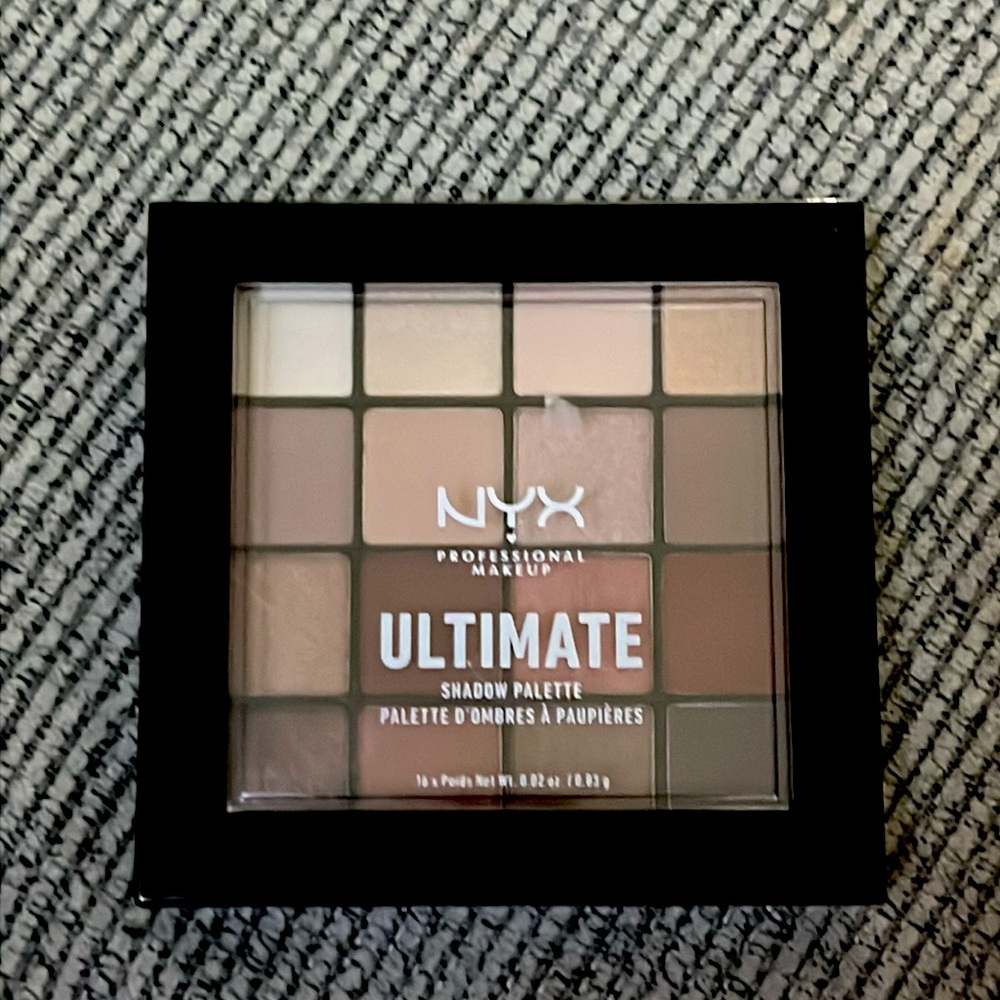 NYX Warm Neutrals Ultimate  Eyeshadow Palette USP03 - Picture 3 of 6